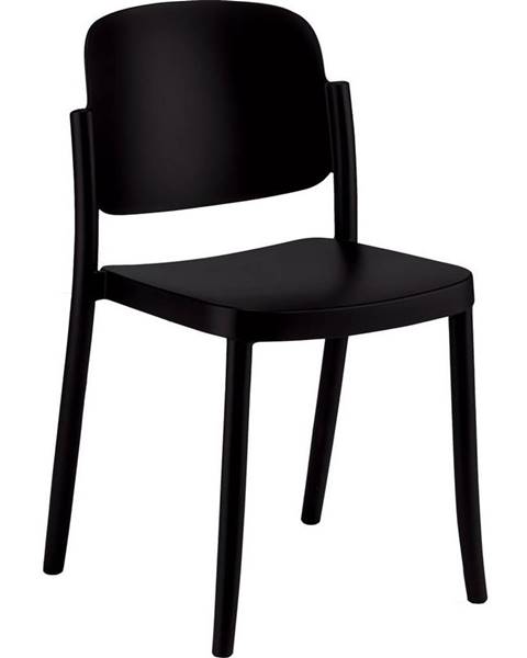 Čierna stolička Xora