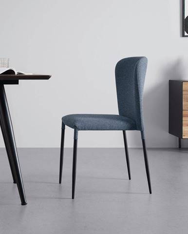 Modrá stolička Möbelix